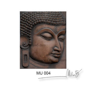 Buddha face Mural