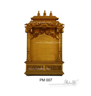 wood temple for home | pooja mandir